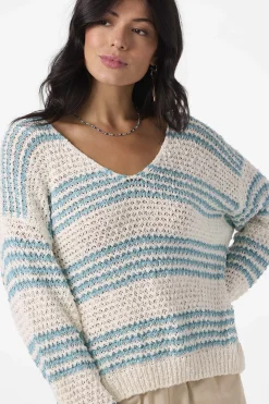 Sweaters, Hoodies & Fleece^O'Neill Iyla Long Sleeve Sweater - | nile blue