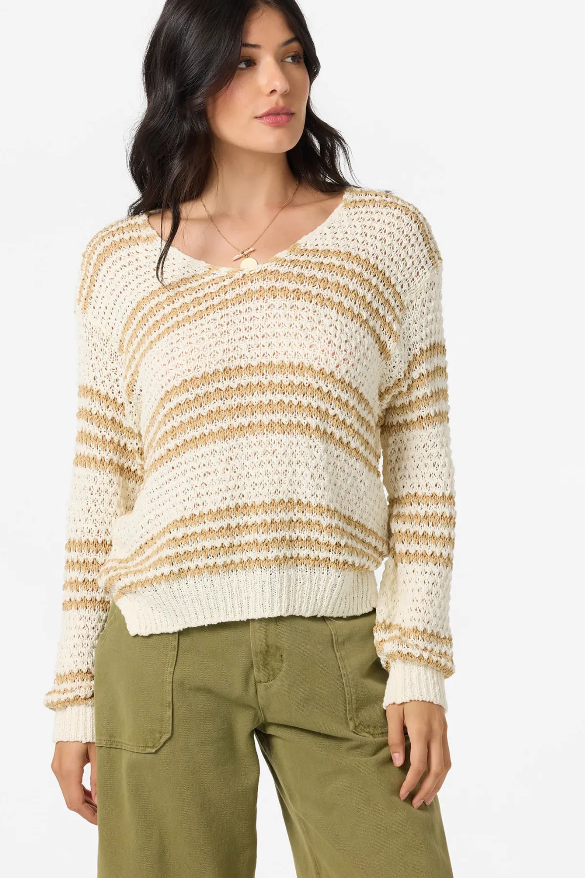 Sweaters, Hoodies & Fleece^O'Neill Iyla Long Sleeve Sweater - | warm sand