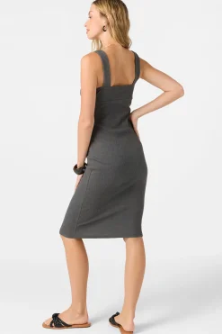 Dresses^O'Neill Jaslyn Midi Dress - | washed black