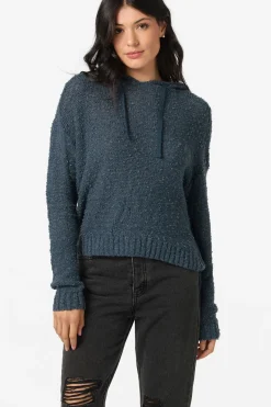 Sweaters, Hoodies & Fleece^O'Neill Jayne Solid Long Sleeve Sweater - | slate