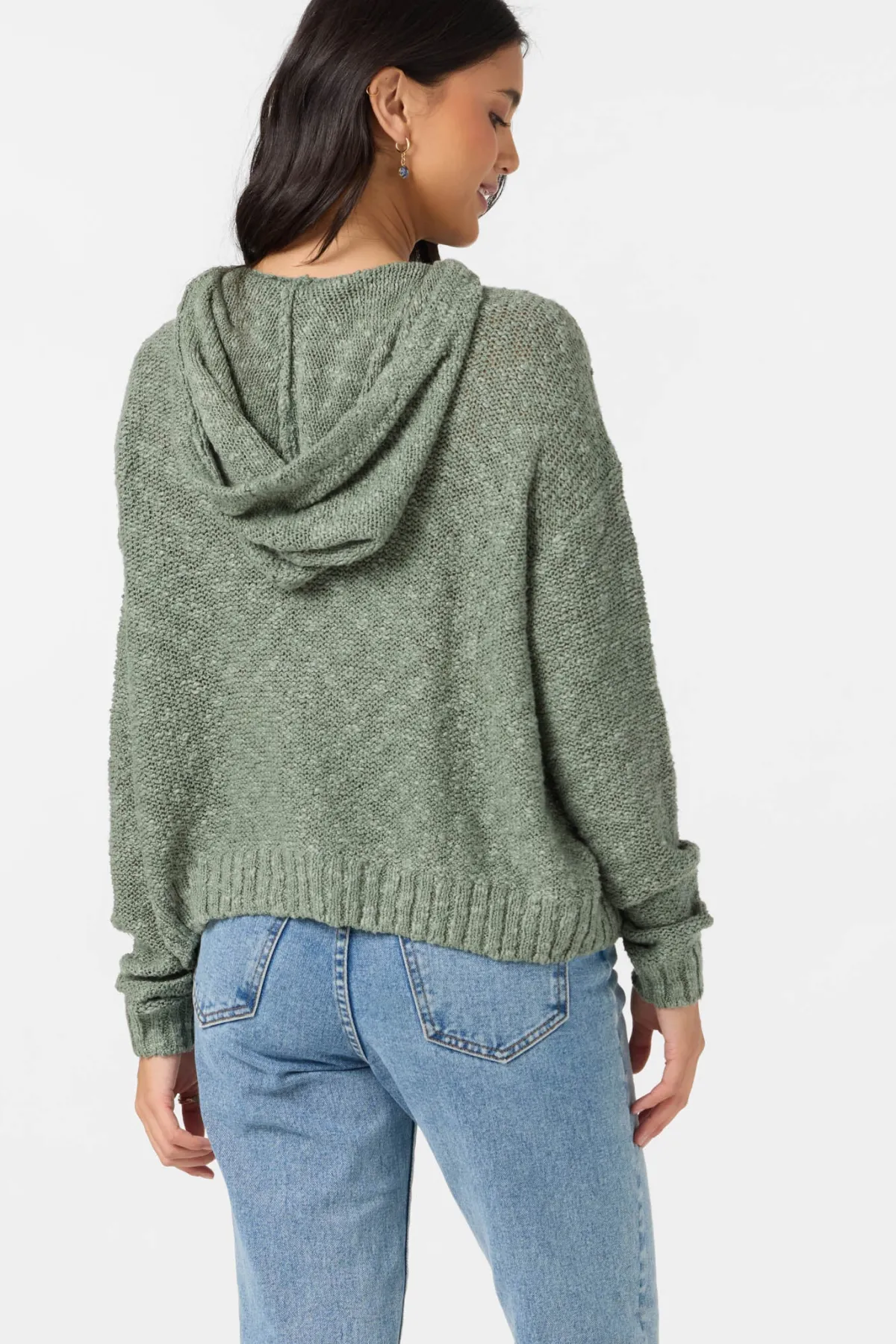 Sweaters, Hoodies & Fleece^O'Neill Jayne Solid Long Sleeve Sweater - | sea spray