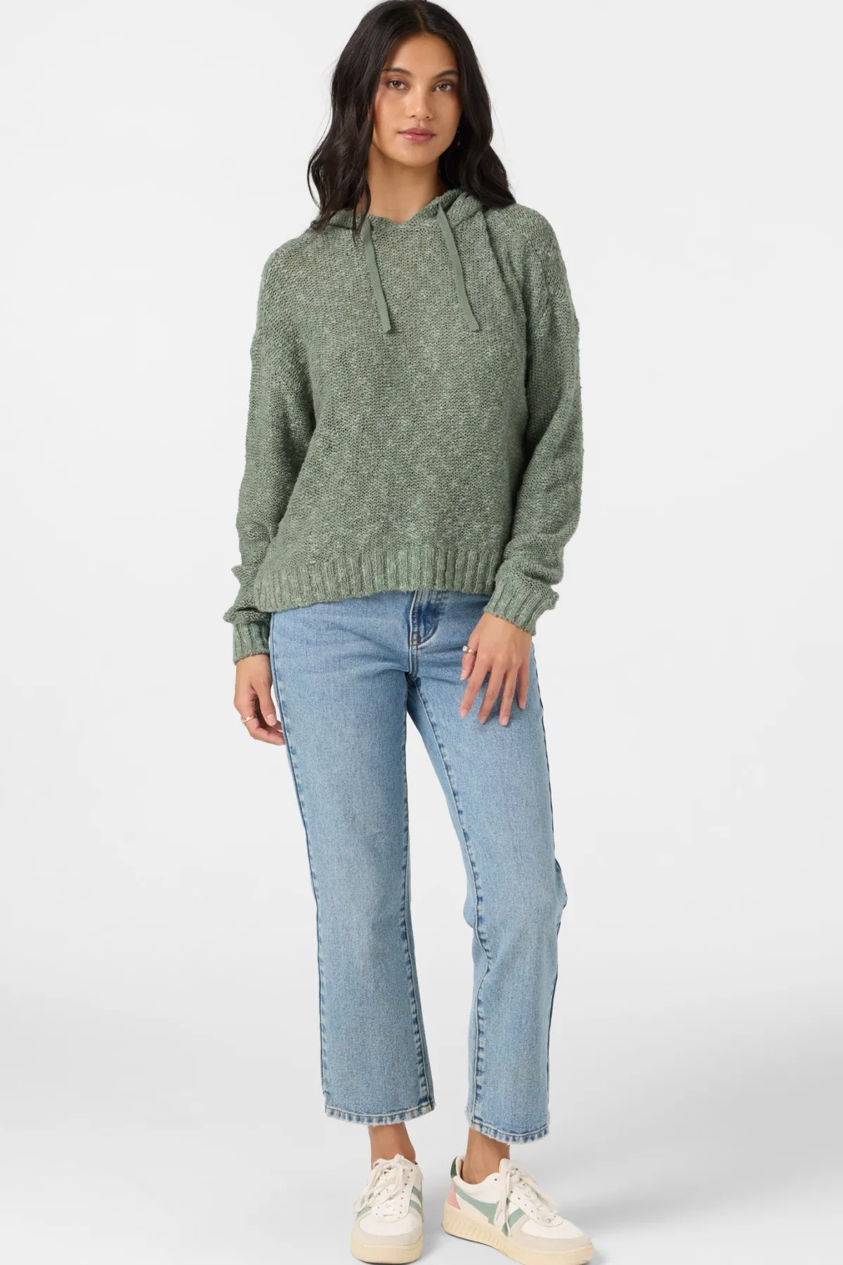 Sweaters, Hoodies & Fleece^O'Neill Jayne Solid Long Sleeve Sweater - | sea spray