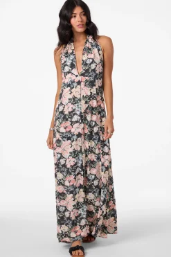 Dresses^O'Neill Jemma Floral Maxi Dress - | faded