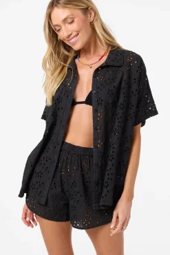 Matching Sets|Swim Cover-Ups^O'Neill Jenna Cover-Up Top - | black