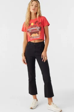 Bottoms^O'Neill Jenna Denim Jean Pants washed black