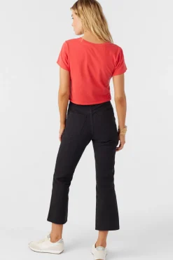 Bottoms^O'Neill Jenna Denim Jean Pants washed black