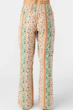 Bottoms^O'Neill Jonie Cora Floral Pants - | tapioca