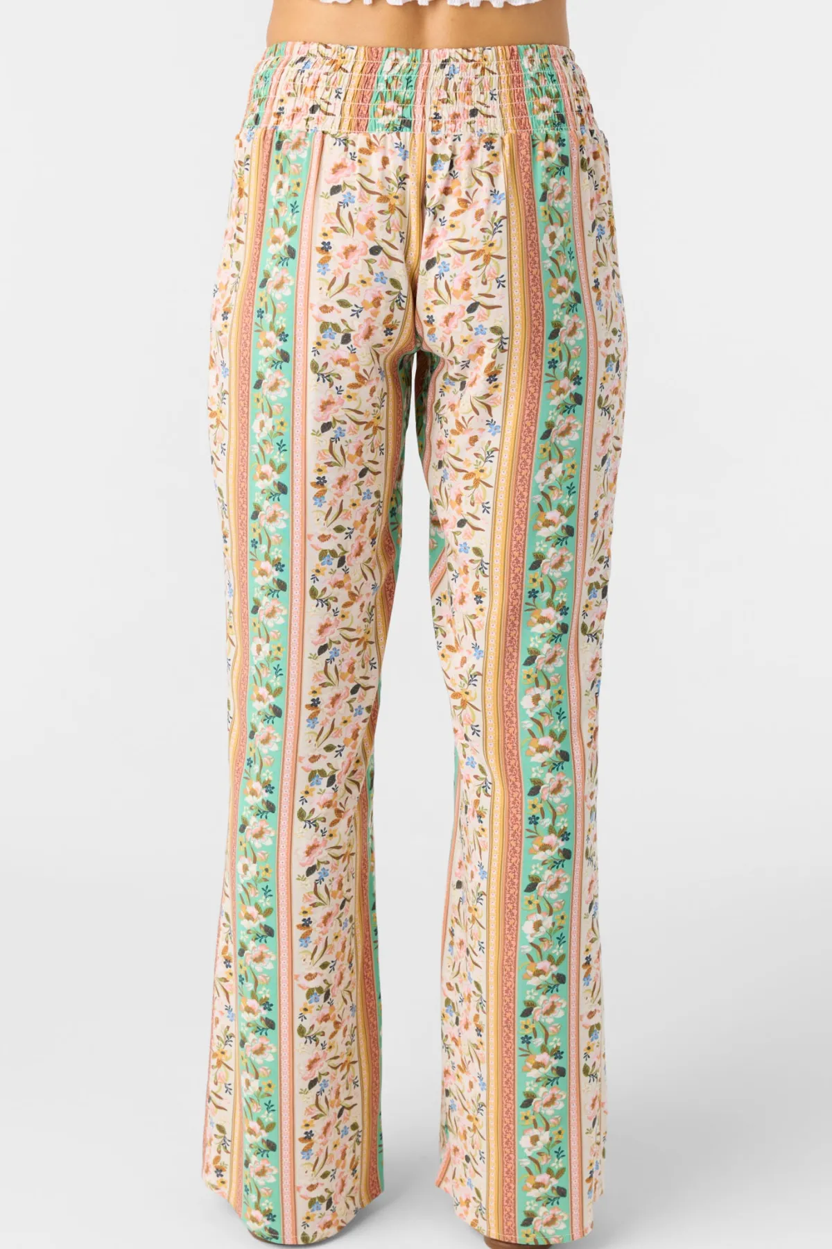 Bottoms^O'Neill Jonie Cora Floral Pants - | tapioca
