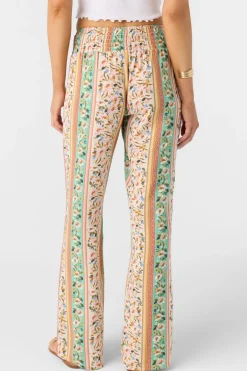 Bottoms^O'Neill Jonie Cora Floral Pants - | tapioca