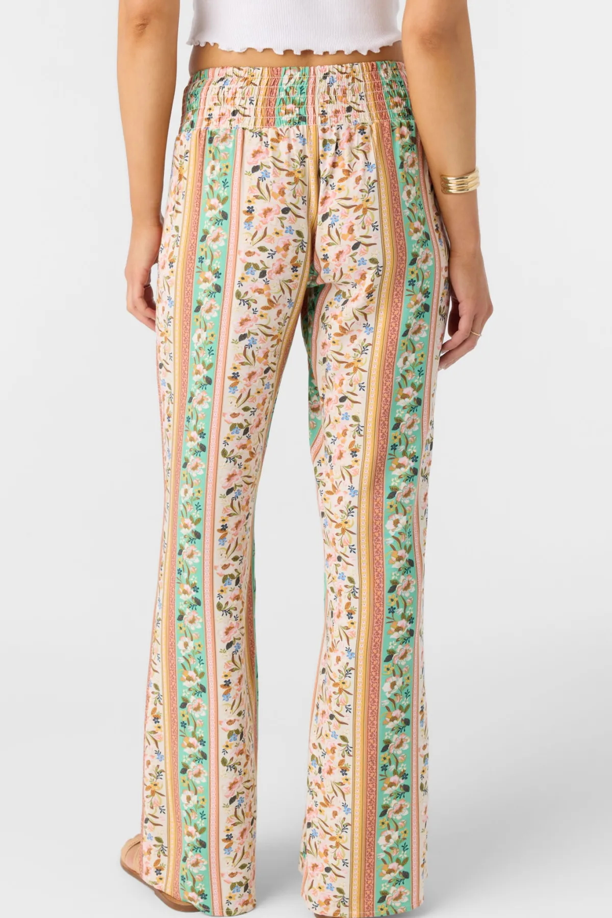 Bottoms^O'Neill Jonie Cora Floral Pants - | tapioca