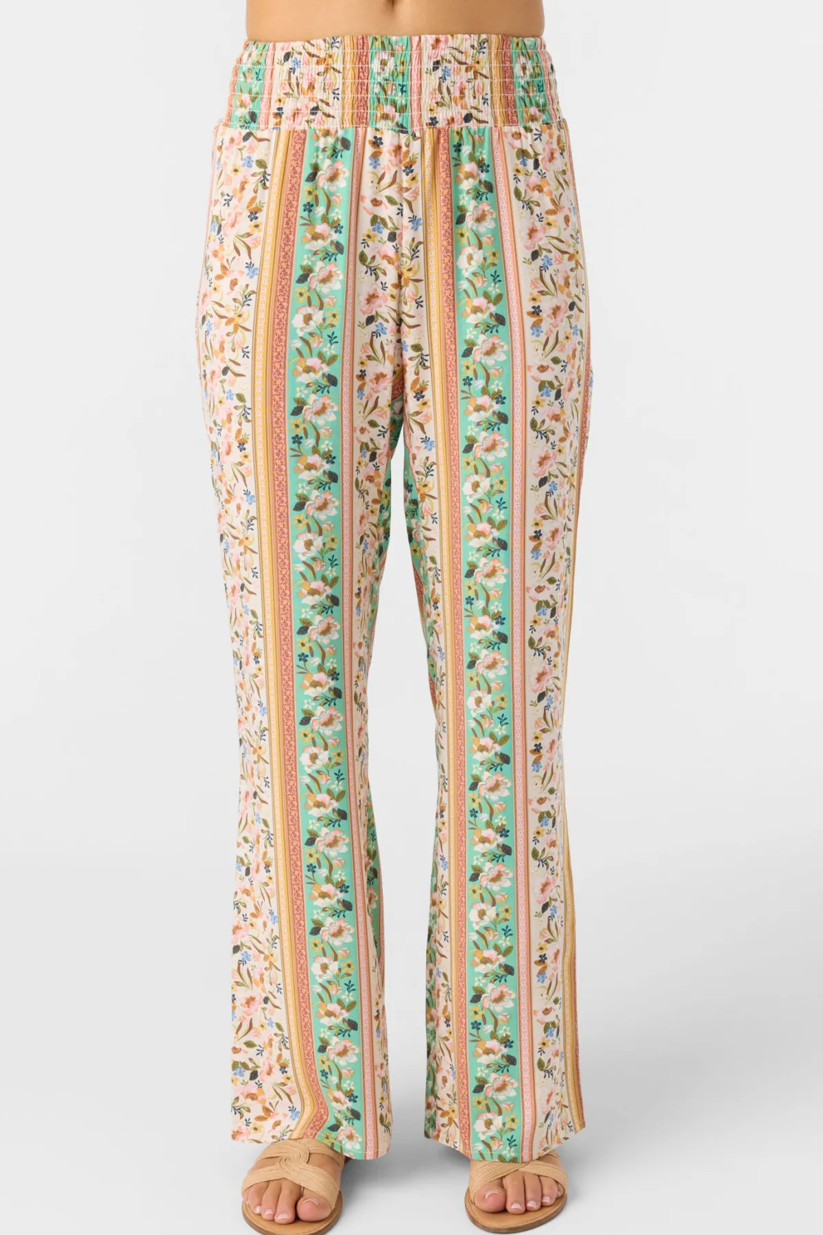Bottoms^O'Neill Jonie Cora Floral Pants - | tapioca