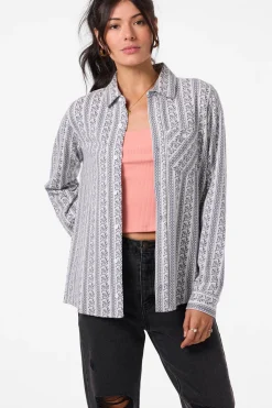 Tops^O'Neill Jorgina Long Sleeve Top winter white