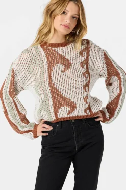 Sweaters, Hoodies & Fleece^O'Neill Josephine Long Sleeve Sweater - | winter white