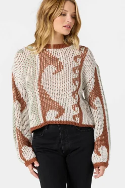 Sweaters, Hoodies & Fleece^O'Neill Josephine Long Sleeve Sweater - | winter white