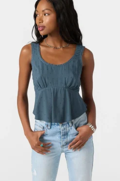 Tops^O'Neill Julye Sleeveless Top - | slate