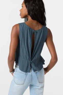Tops^O'Neill Julye Sleeveless Top - | slate