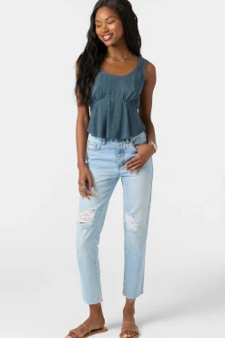 Tops^O'Neill Julye Sleeveless Top - | slate