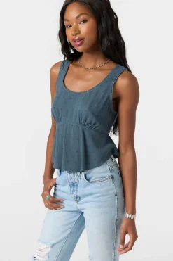 Tops^O'Neill Julye Sleeveless Top - | slate