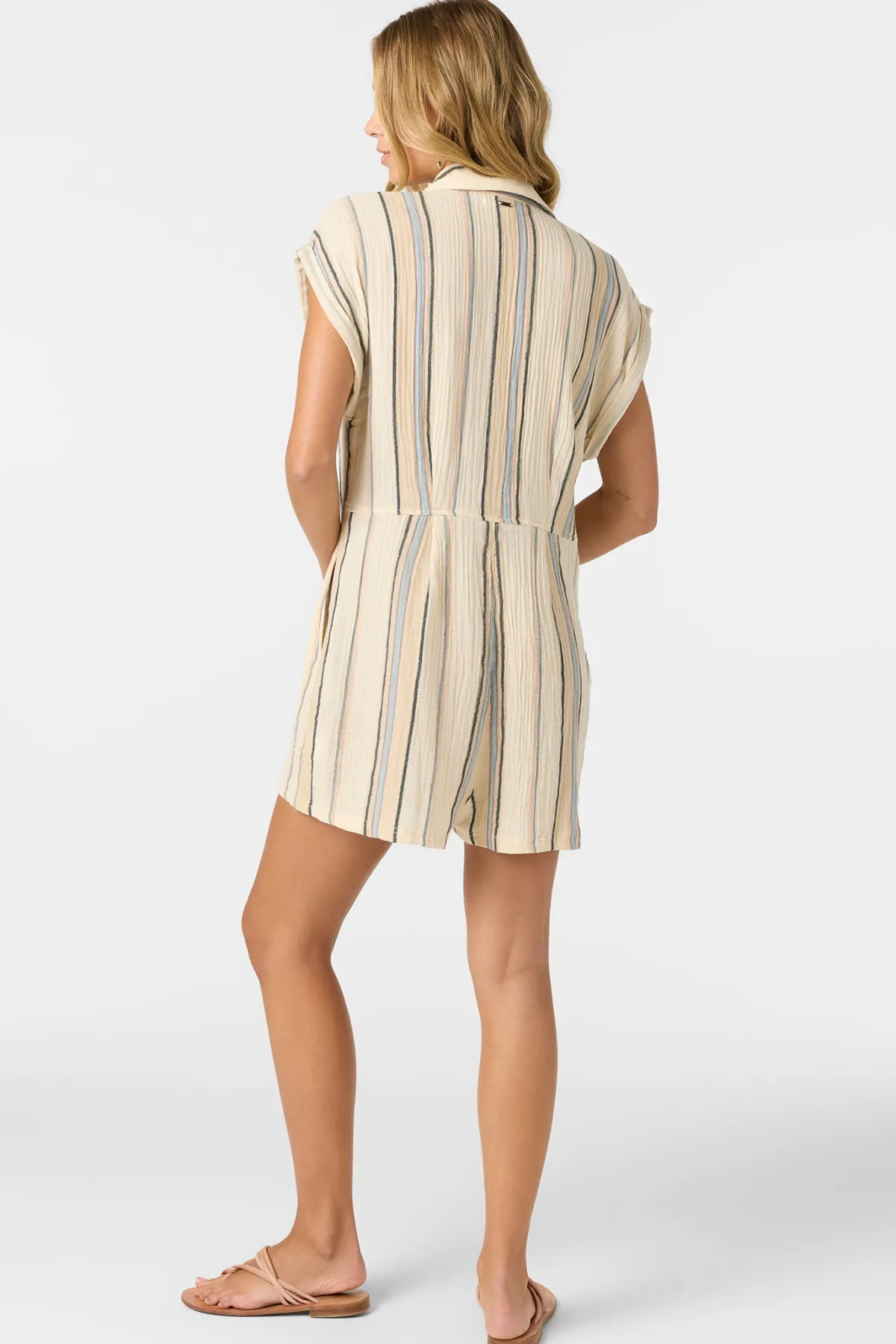Jumpsuits & Rompers^O'Neill Kamilla Stripe Romper - | tapioca
