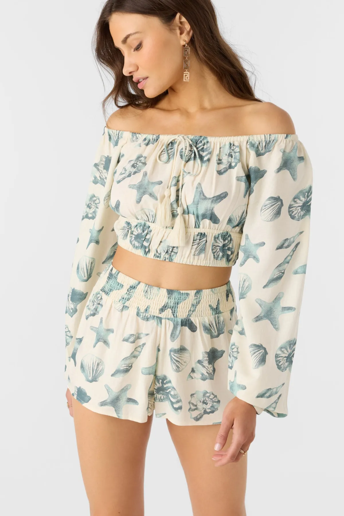 Tops^O'Neill Kammie Long Sleeve Top - | winter white