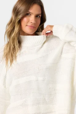 Sweaters, Hoodies & Fleece^O'Neill Kastalyn Long Sleeve Sweater - | winter white