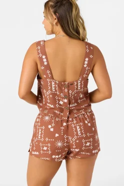 Tops^O'Neill Keely Sleeveless Top - | rustic brown