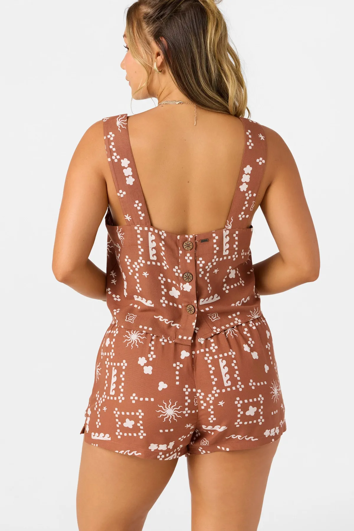 Tops^O'Neill Keely Sleeveless Top - | rustic brown