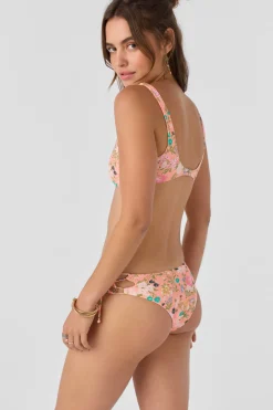 Bikini Bottoms^O'Neill Kelly Floral Jensen Skimpy Bottoms - | desert flower