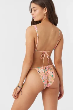 Bikini Tops^O'Neill Kelly Floral Menorca Triangle Top - | desert flower
