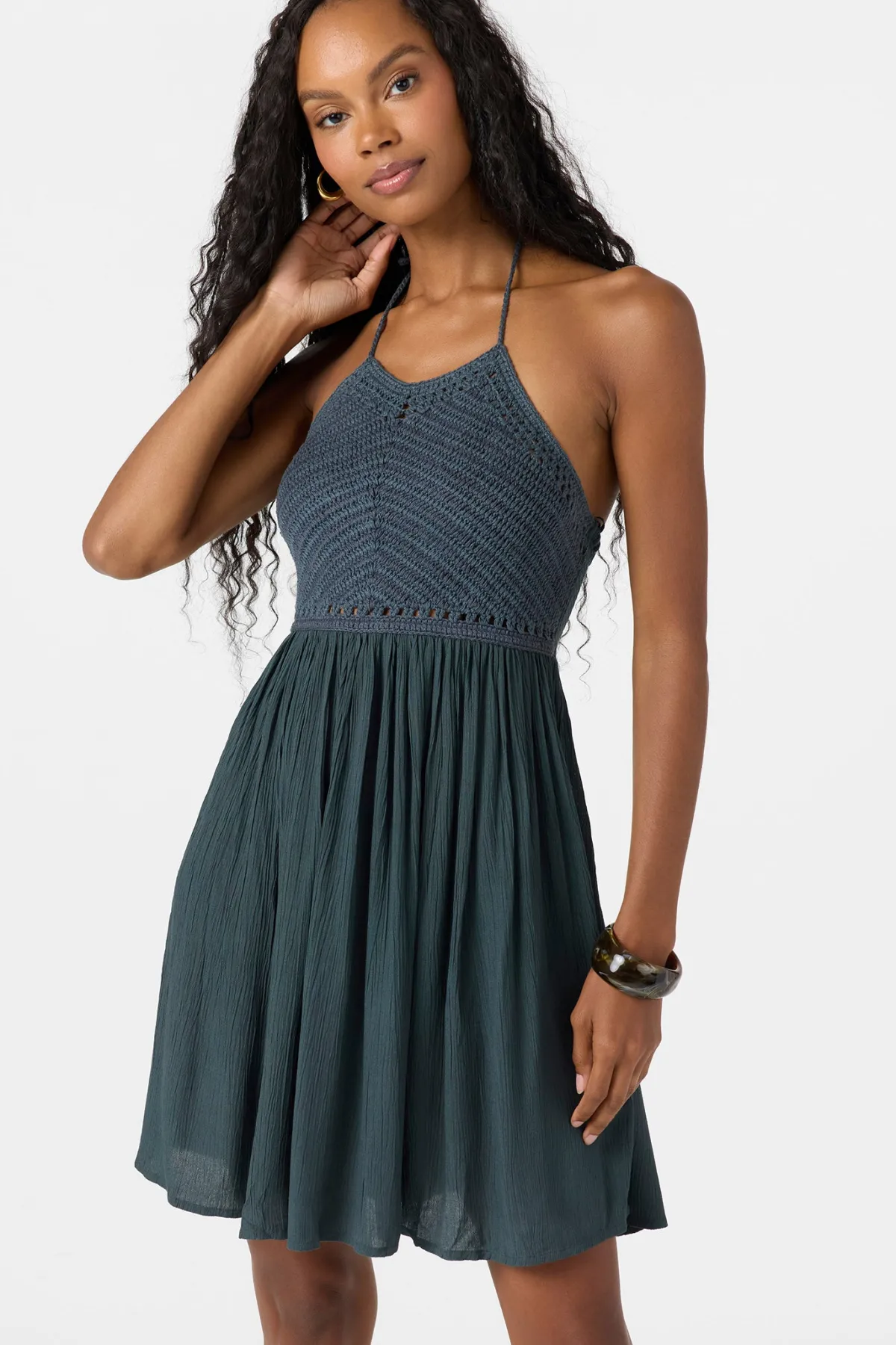 Dresses^O'Neill Kindra Short Dress - | slate