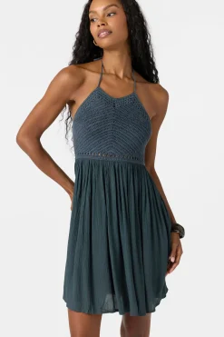 Dresses^O'Neill Kindra Short Dress - | slate
