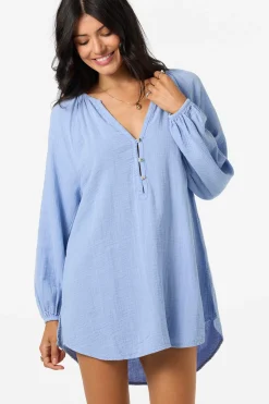 Swim Cover-Ups^O'Neill Krysten Tunic Dress - | hydrangea