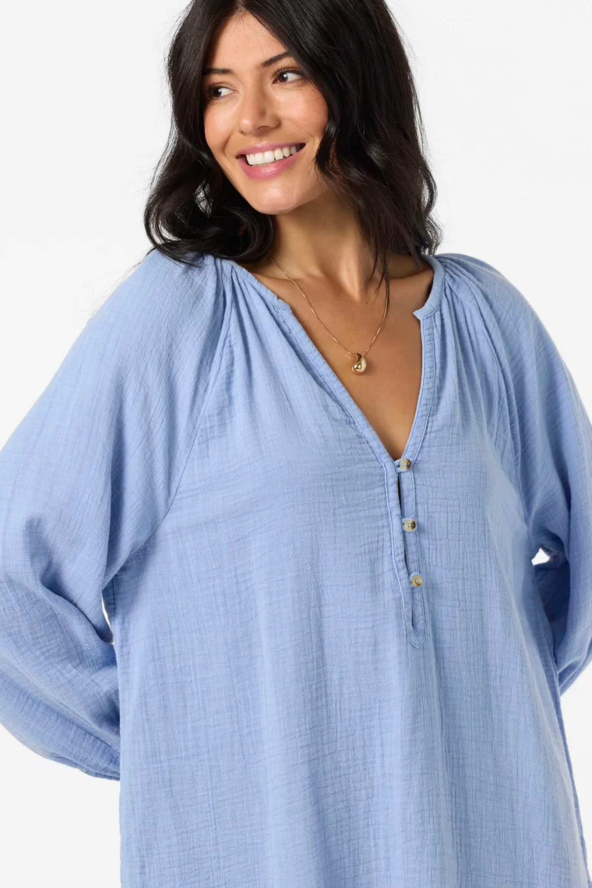 Swim Cover-Ups^O'Neill Krysten Tunic Dress - | hydrangea