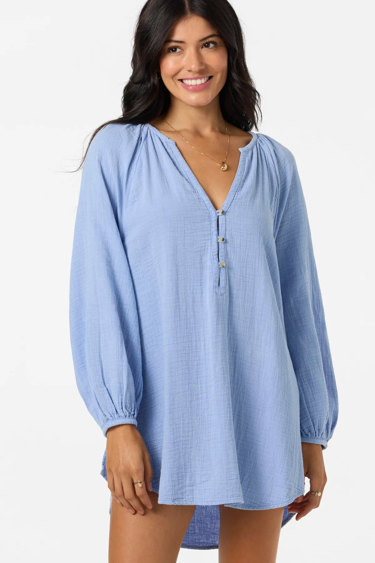 Swim Cover-Ups^O'Neill Krysten Tunic Dress - | hydrangea