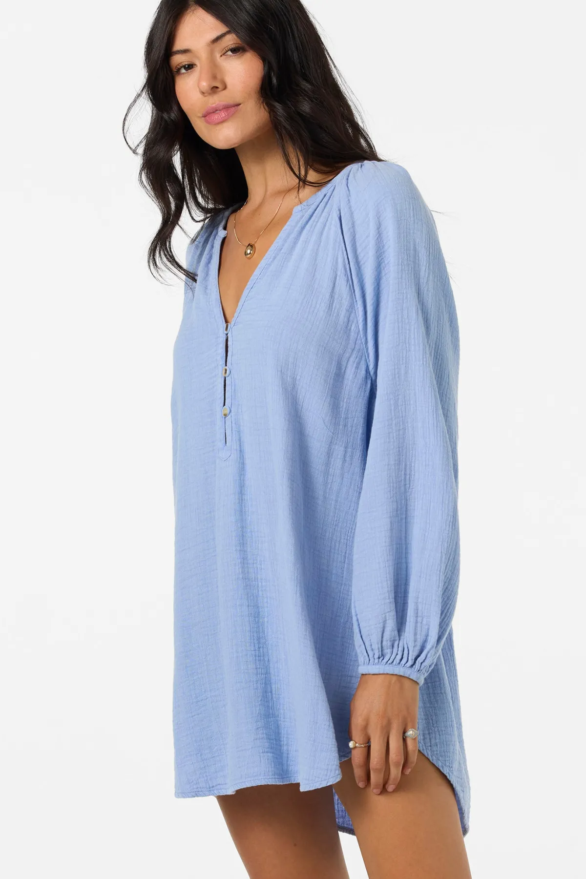 Swim Cover-Ups^O'Neill Krysten Tunic Dress - | hydrangea