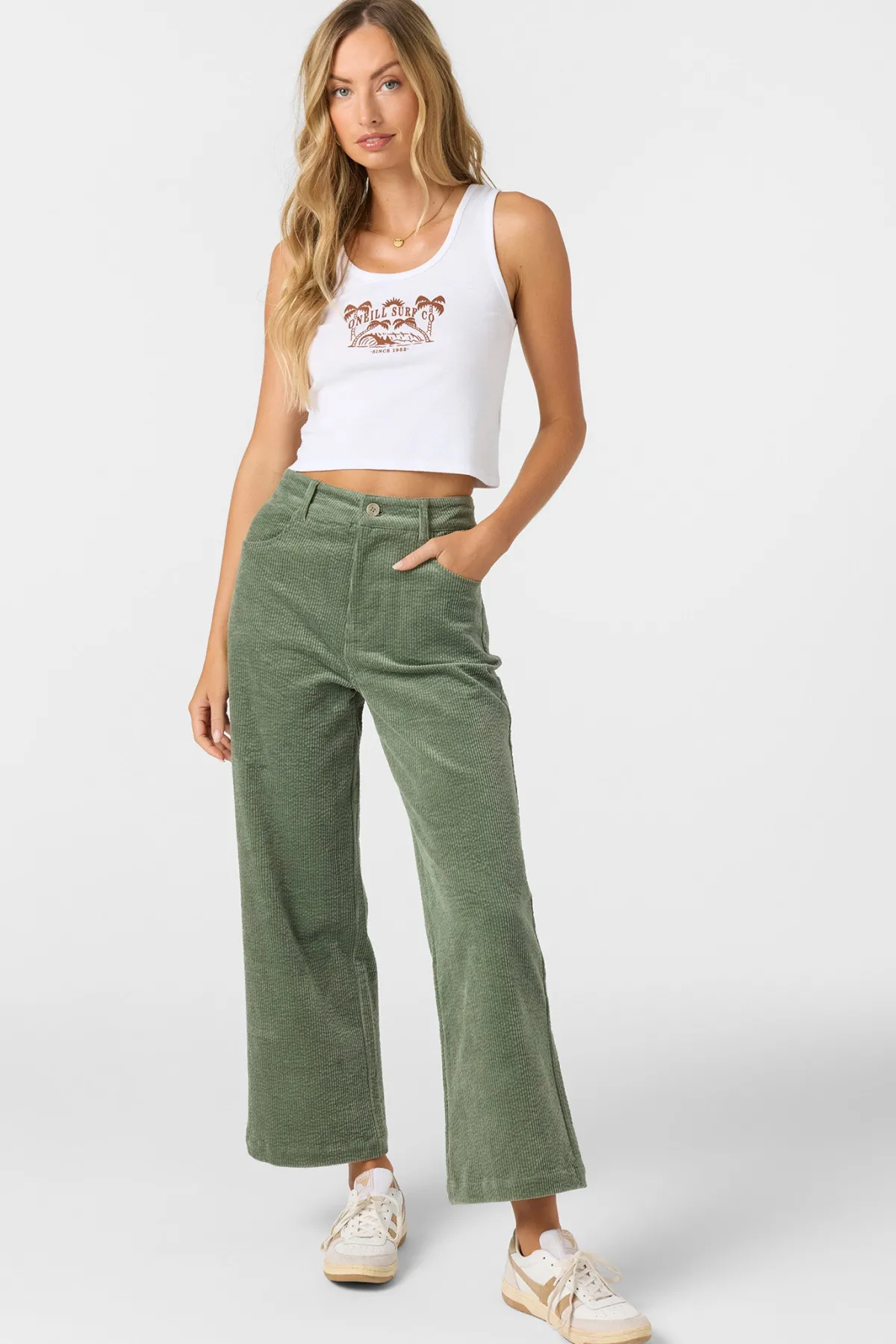 Bottoms^O'Neill Langford Cord Pant Pants - | sea spray