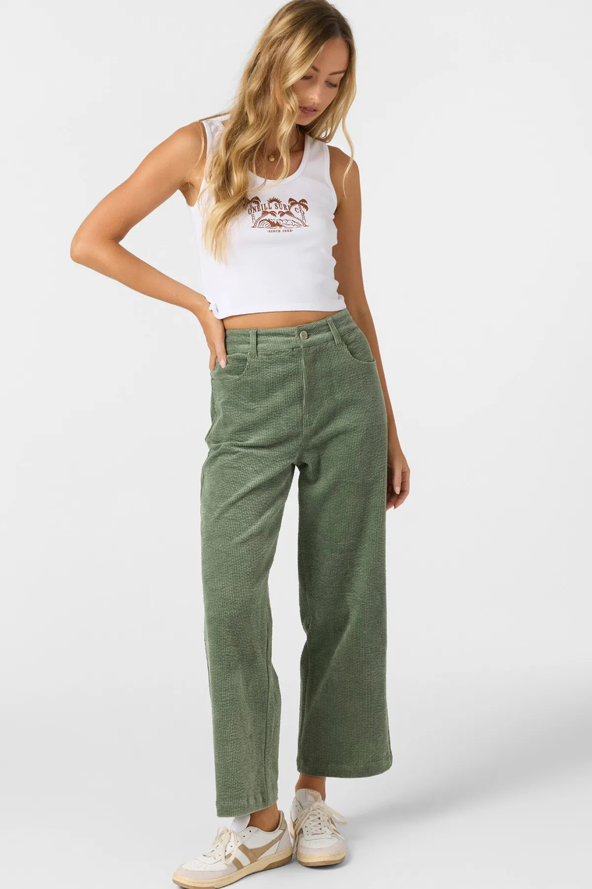 Bottoms^O'Neill Langford Cord Pant Pants - | sea spray