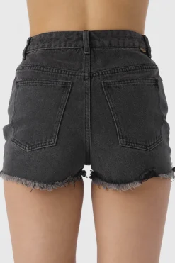 Bottoms^O'Neill Lanisa Denim Shorts - | washed black