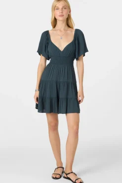 Dresses^O'Neill Layken Solid Short Dress - | slate