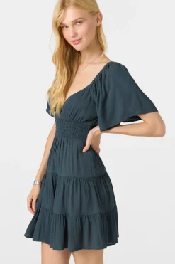 Dresses^O'Neill Layken Solid Short Dress - | slate