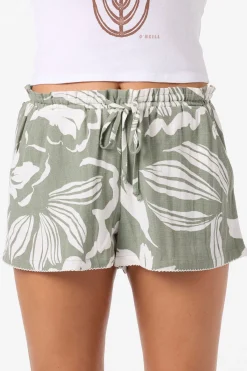 New Arrivals|Bottoms^O'Neill Layne Floral Beach Shorts - | sea spray