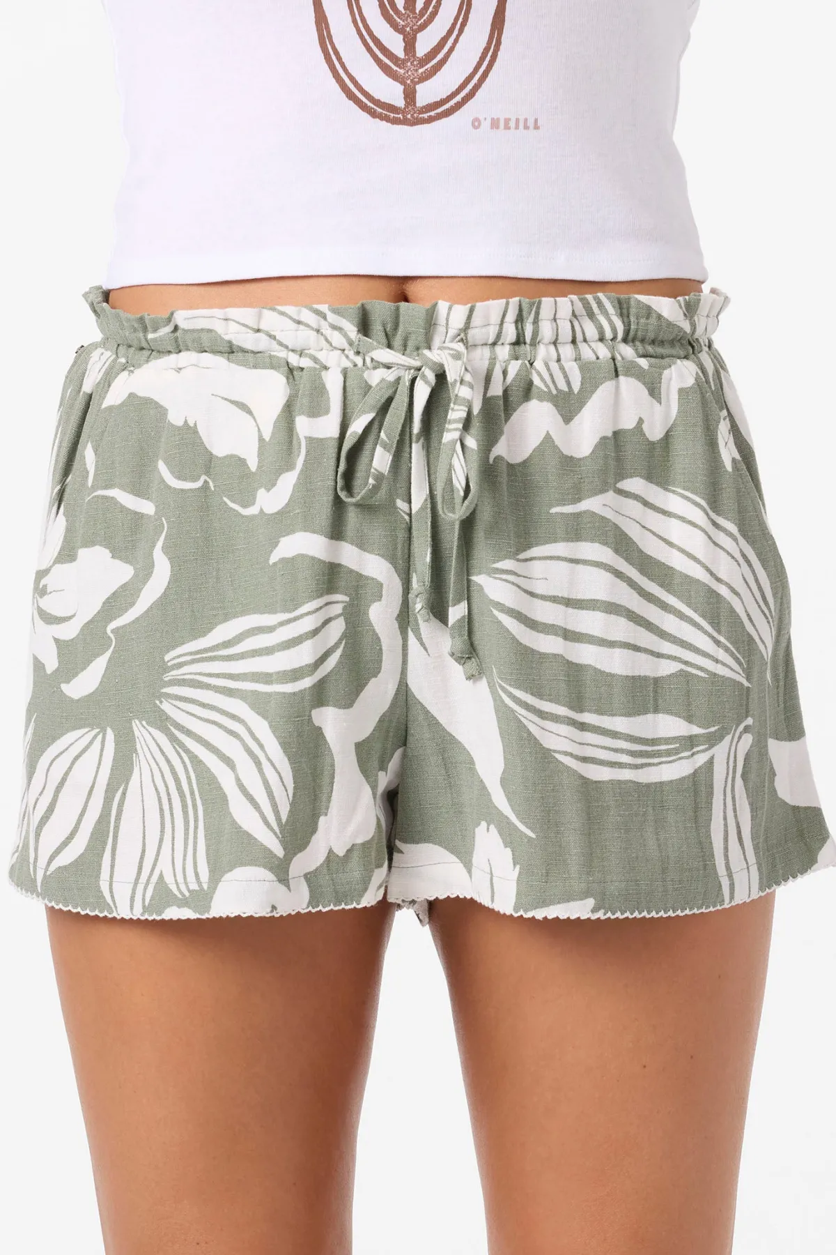 New Arrivals|Bottoms^O'Neill Layne Floral Beach Shorts - | sea spray