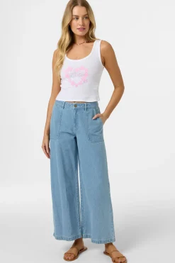 New Arrivals^O'Neill Leah Hawaii Scoopneck - | white