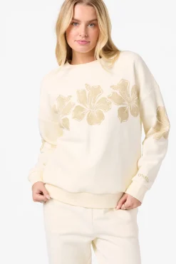 New Arrivals|Sweaters, Hoodies & Fleece^O'Neill Lei Oversized Crew Crew Neck Fleece - | winter white