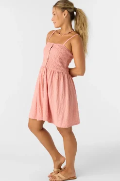 Dresses^O'Neill Leighton Short Dress - | coral haze