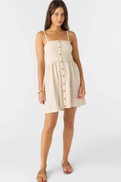 Dresses^O'Neill Leighton Short Dress - | tapioca