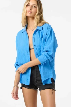Tops^O'Neill Leni Relaxed Long Sleeve Top - | regatta