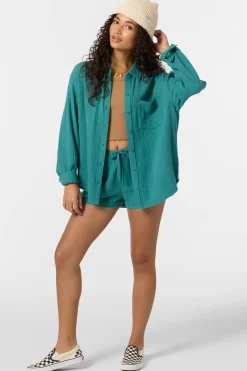 Tops^O'Neill Leni Relaxed Long Sleeve Top - | north sea