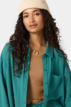 Tops^O'Neill Leni Relaxed Long Sleeve Top - | north sea