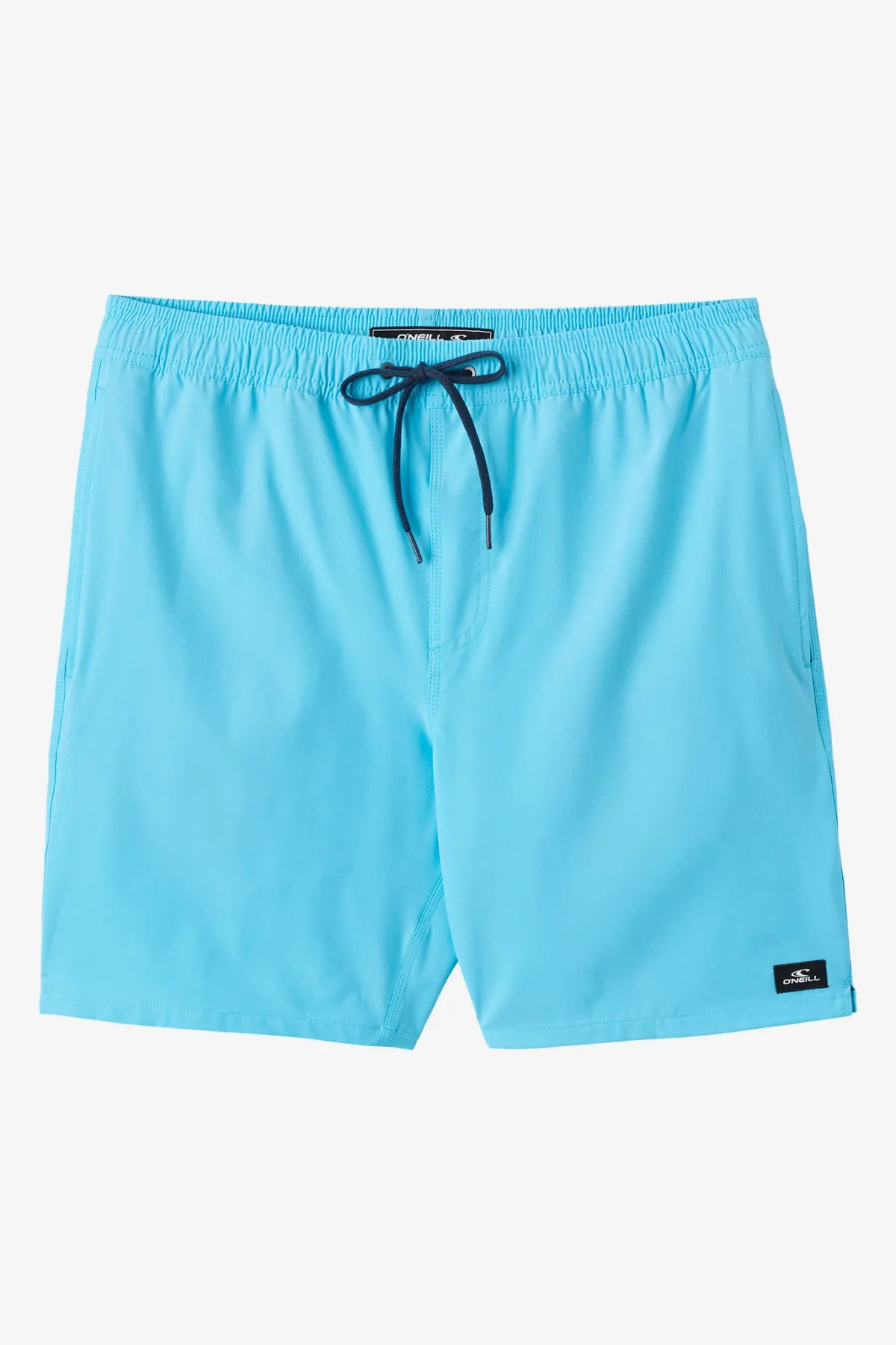 Short Length^O'Neill Lennox Hermosa Solid 17" Swim Trunks Trunks - | aquarius